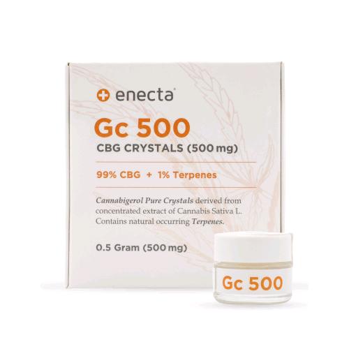 ENECTA - Gc 500 - CBG CRYSTALS 500MG - 99% CBG