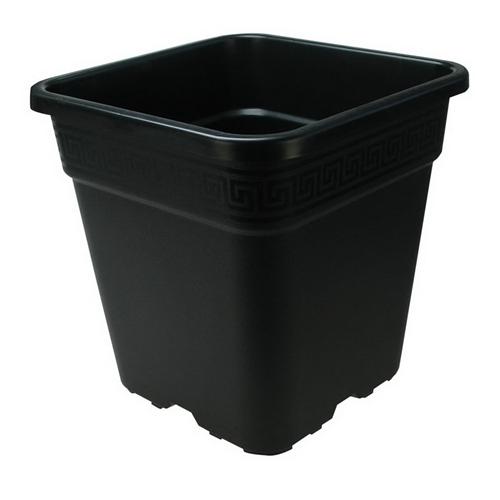 STURDIER SQUARE PLANT POT 25X25X25.5  11L