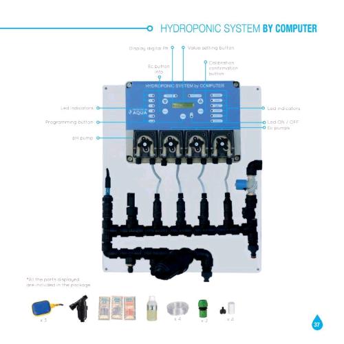 PROSYSTEM AQUA - HYDROPONIC SYSTEM BY COMPUTER - 07003