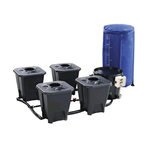 NUTRICULTURE - IWS R-DWC - 4 POT 100L + AIRKIT