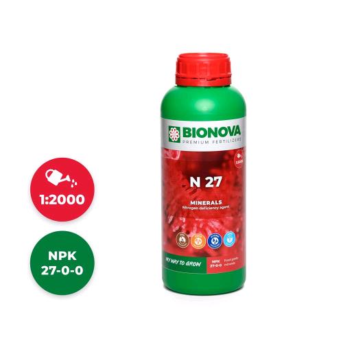 BIONOVA - N 27 - NITROGEN 27% - 1L