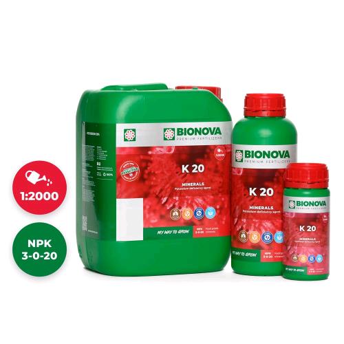 BIONOVA - K 20 - POTASSIUM 20% - 1000L