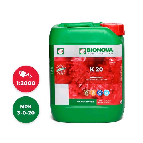 BIONOVA - K 20 - POTASSIUM 20% - 5L