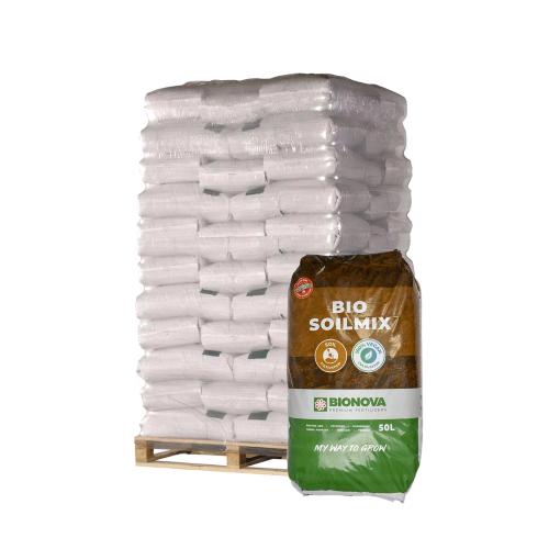 BIONOVA - PALLET BIO SOILMIX - 65 BAGS - 50L