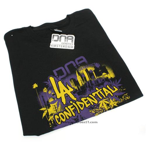 DNA GENETICS  - T-SHIRT MAGLIETTA CITY CONFIDENTIAL [L]