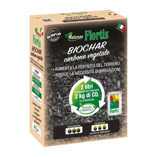 FLORTIS NATURAE - BIOCHAR CHARCOAL - 2 L