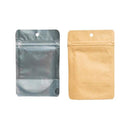 QNUBU - ZIP BAGS - DOYPACK SMELL PROOF KRAFT - 50PZ 3.5G