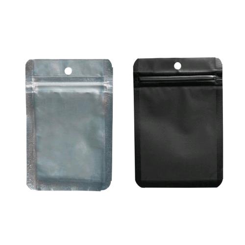 QNUBU - ZIP BAGS - DOYPACK SMELL PROOF BLACK - 50PZ 1G