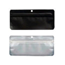 QNUBU - ZIP BAGS - DOYPACK SMELL PROOF BLACK - 50PZ 15X7CM