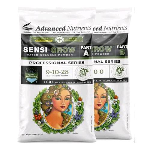 ***UNTIL STOCK LAST*** ADVANCED NUTRIENTS - SENSI GROW A+B WATER SOLUBLE - 11.3KG