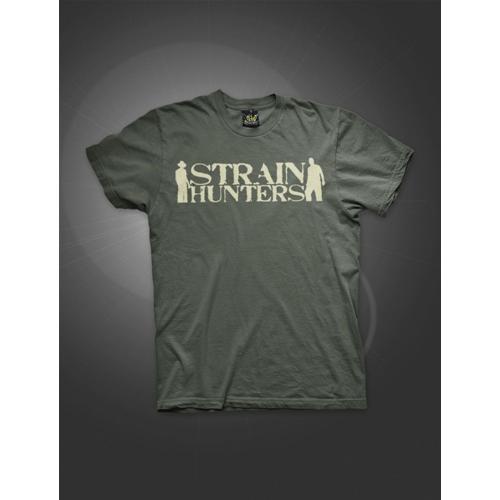 STRAIN HUNTERS T-SHIRT MEN GREEN [S]