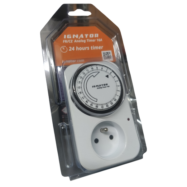 Analog Timer 16A Ignator FR/CZ Type E
