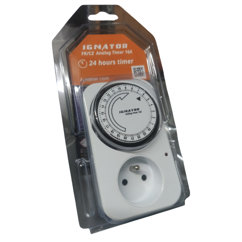Analog Timer 16A Ignator FR/CZ Type E