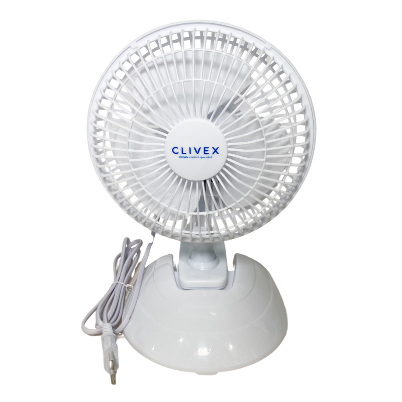 Clivex Clip Fan with Base 15cm (15W)