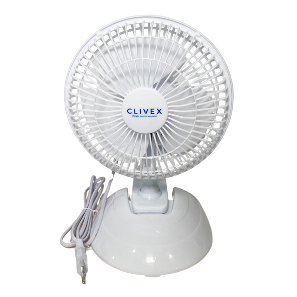 Clivex Clip Fan with Base 15cm (15W)