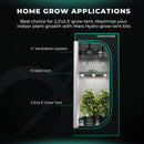 Mars Hydro FC1500-EVO Samsung LM301H EVO 150W Dimmable LED Grow Light For 2.3'X2.3' Grow Tent Veg Flower