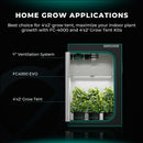 Mars Hydro FC 4000-EVO SAMSUNG LM301H EVO 320W LED Grow Light For 2x4 Grow Tent Veg Flower