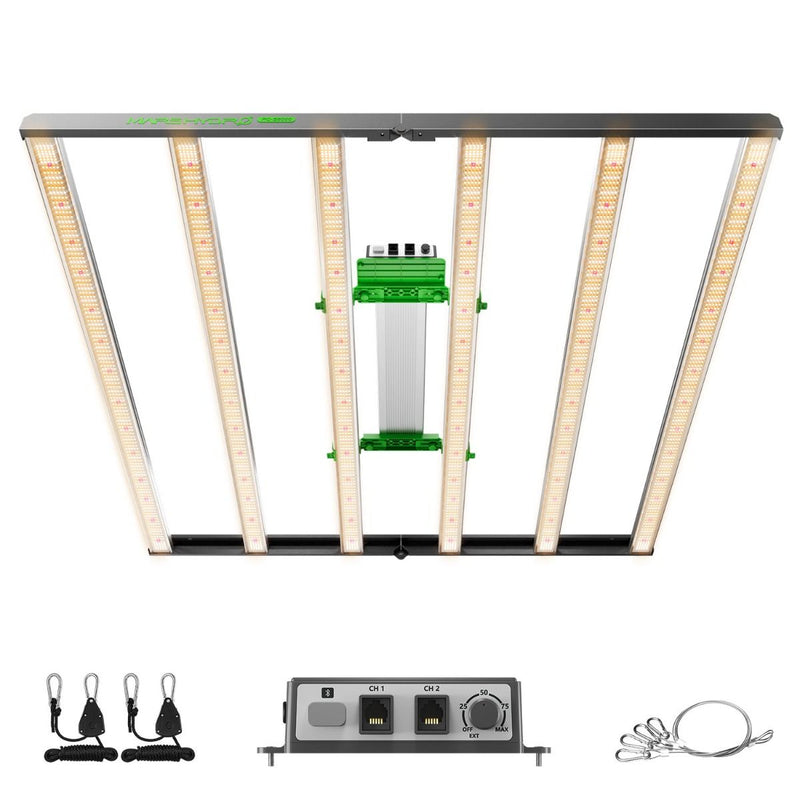 Mars Hydro Smart Dimmable FC-E8000 BridgeLux 800W CO2 Vertical Farm LED Grow Light