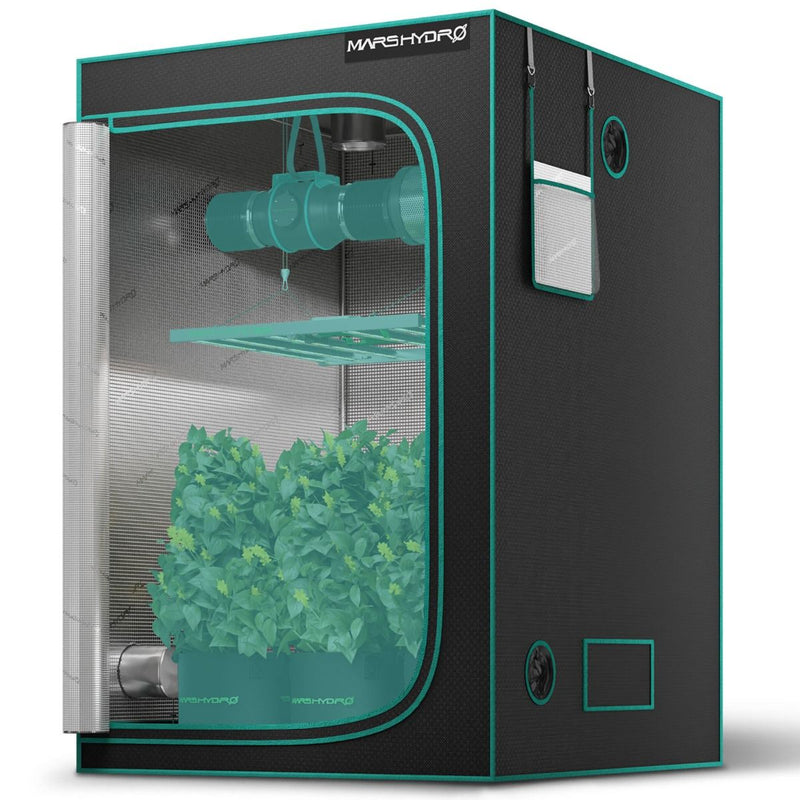 Mars Hydro Hydroponic 4x4 Grow Tent - 48"X48"X80" (120X120X200cm)