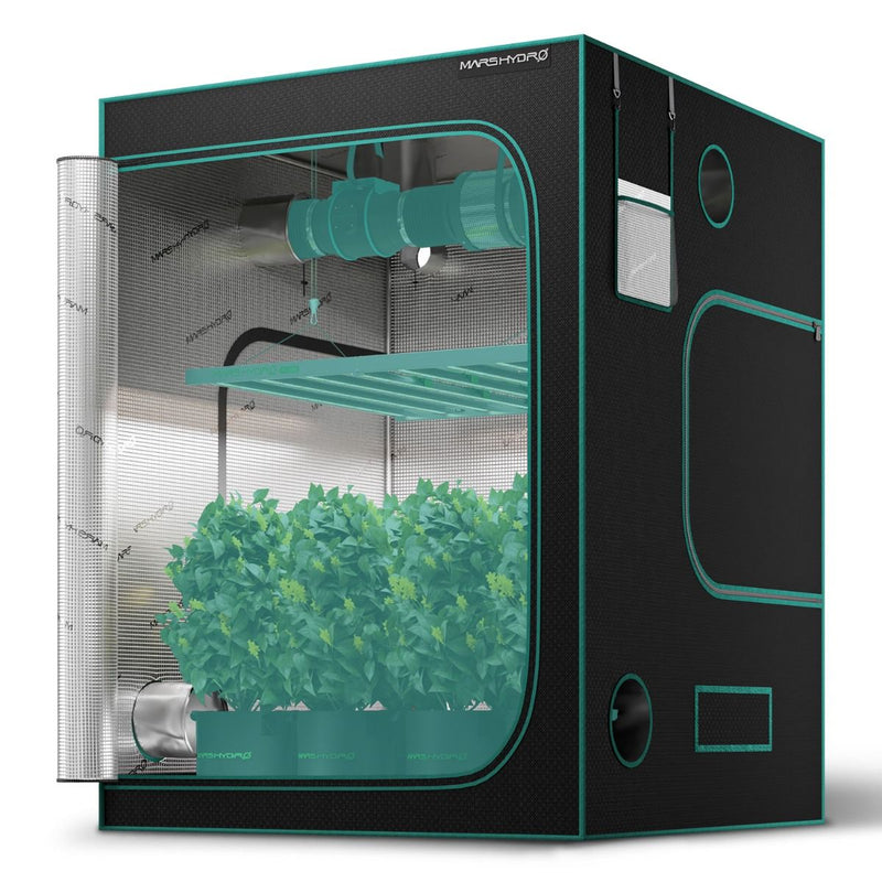 Mars Hydro Hydroponic 5x5 Grow Tent - 60''X60''X80'' (150X150X200cm)