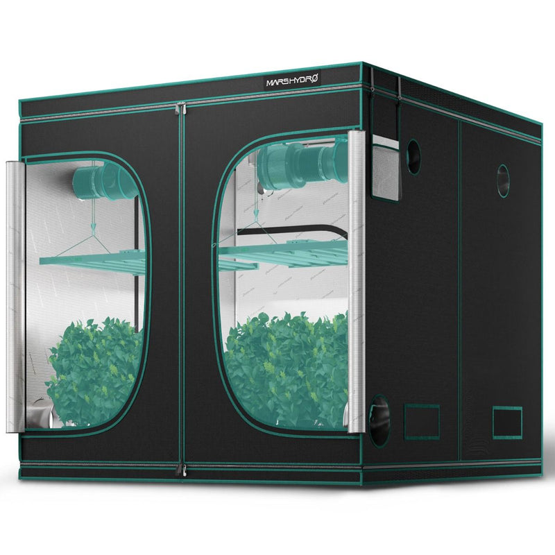 Mars Hydro Hydroponic 8'X8' Grow Tent - 96''X96''X80'' (240X240X200cm)