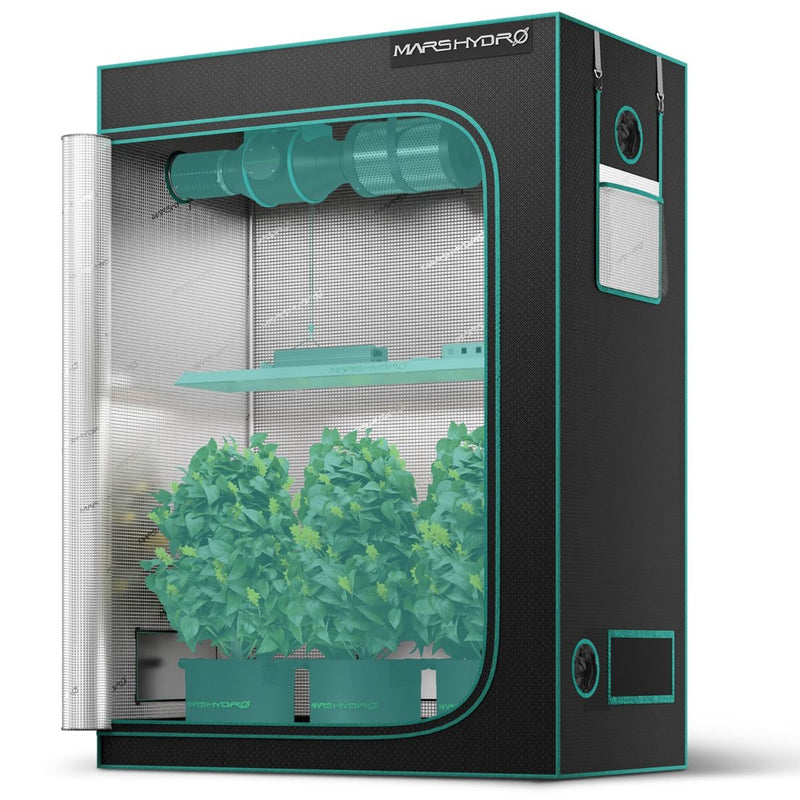 Mars Hydro Hydroponic 4x2 Grow Tent - 48''X24''X71'' (120X60X180cm)