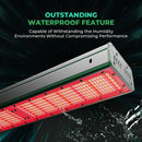 Mars Hydro SP 3000R 650-665nm Red Spectrum LED Grow Light For Greenhouse Supplemental Or Top Lighting